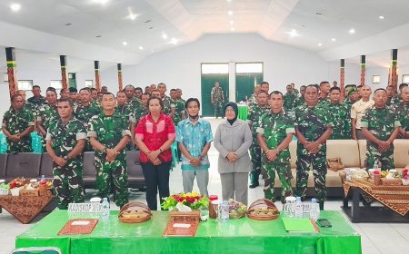 RAT Primkop Kartika Setya Jaya Kodim 1707/Merauke Tegaskan Komitmen Kesejahteraan Anggota