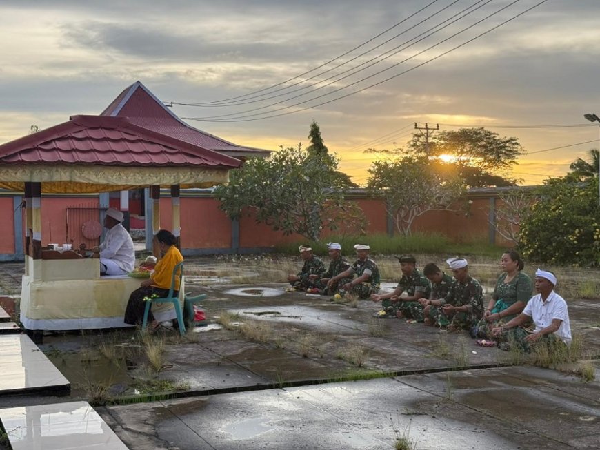 Doa Bersama Sambut Tahun Baru dan Untuk Korban Bencana, Prajurit dan PNS Kodam XXIV/Mandala Trikora Teguhkan Iman dan Harapan Untuk Negeri