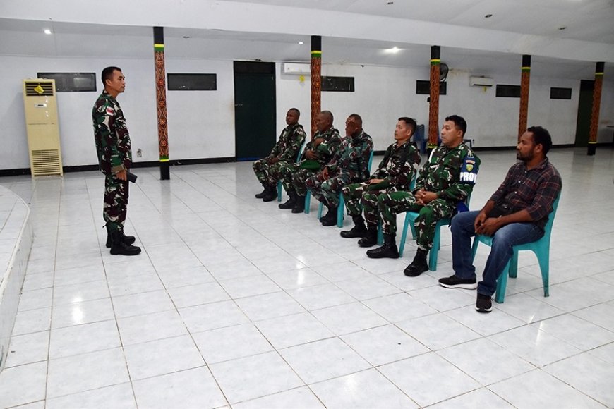 Kodim 1707/Merauke Gelar Do’a Bersama Sambut Malam Pergantian Tahun 2025–2026