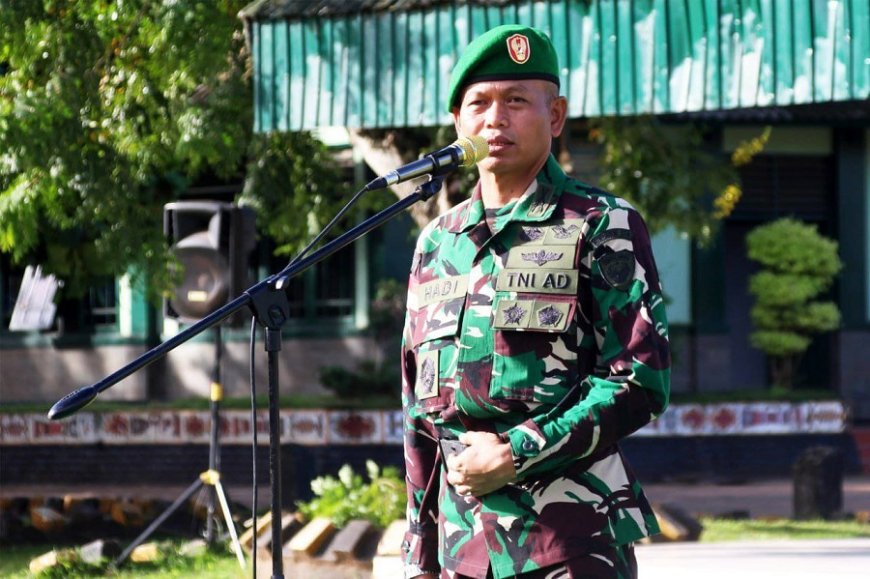 Upacara Bendera di Makodim 1707/Merauke, Perkuat Nasionalisme dan Jiwa Pengabdian Prajurit