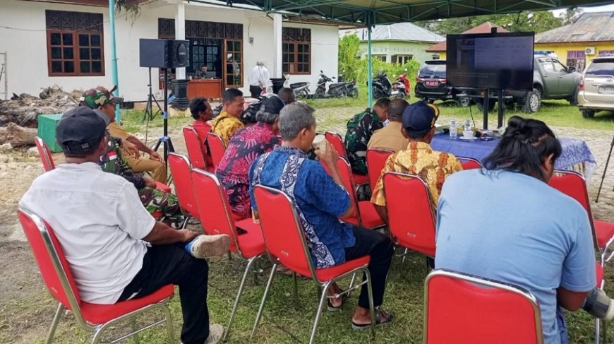 Wapang TNI Pimpin Evaluasi Terpadu Pembangunan Koperasi Merah Putih di Papua