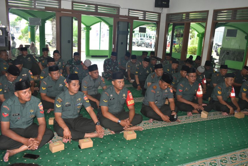 Kodim 0712 Tegal Peringati Isra Mi’raj Nabi Muhammad Saw 1447 H/2026 M