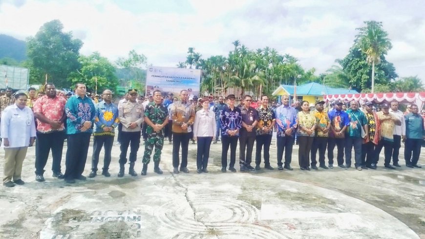 Peringati Hari Desa Nasional, Kodim 1701/Jayapura Perkuat Komitmen Pembangunan Desa