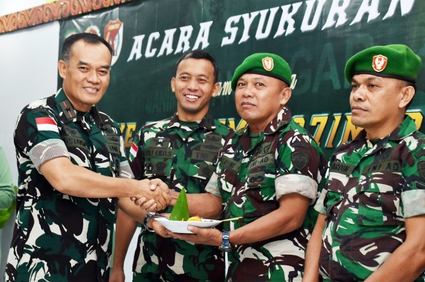 Kodim 1707/Merauke Gelar Syukuran HUT ke-58, Perkuat Sinergi dan Pengabdian Kepada Rakyat
