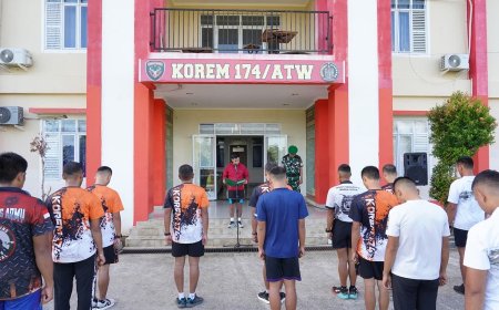 Kasiintel Kasrem 174/ATW Ingatkan Prajurit: Keamanan, Kekompakan, dan Integritas adalah Kunci