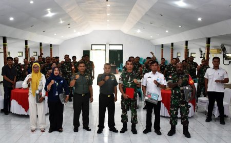 Perkuat Sinergi TNI dan Media, Pusterad Gelar Pembinaan Media Teritorial di Kodim 1707/Merauke