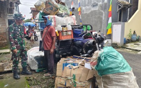 Pak Darmo "Kini Jalan Desa Cikuya Jadi Bagus"