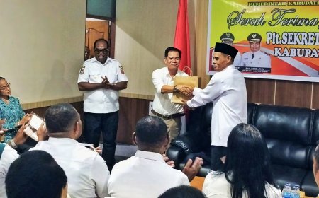 Sertijab Plt. Sekda Keerom, Dandim Jayapura Hadir Perkuat Sinergi Forkopimda