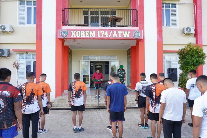 Kasiintel Kasrem 174/ATW Ingatkan Prajurit: Keamanan, Kekompakan, dan Integritas adalah Kunci