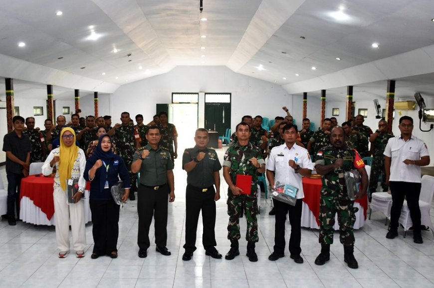 Perkuat Sinergi TNI dan Media, Pusterad Gelar Pembinaan Media Teritorial di Kodim 1707/Merauke