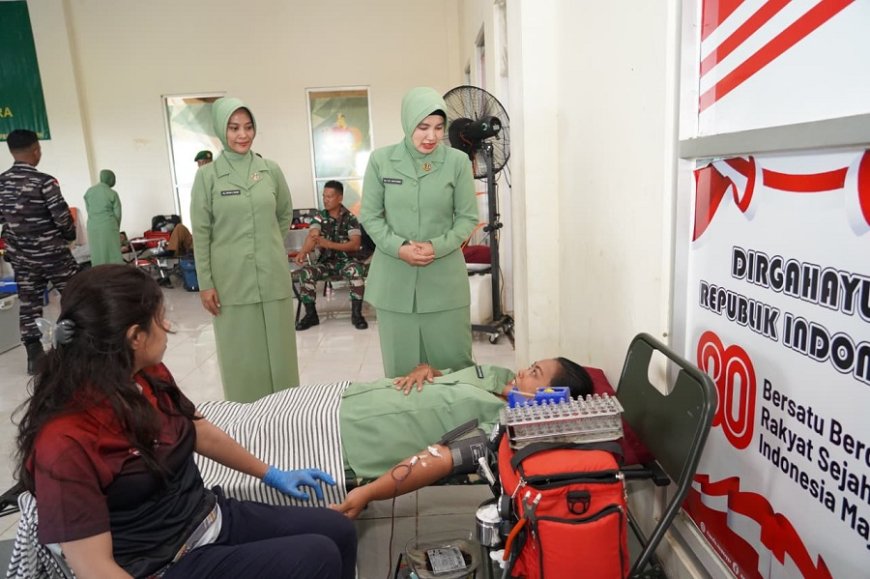 HUT ke-80 Persit Kartika Chandra Kirana, Setetes Darah Jadi Bukti Pengabdian di Ujung Timur NKRI