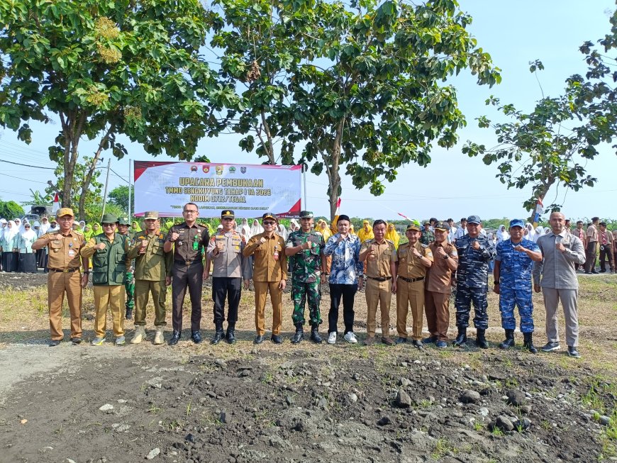 Kodim 0712/Tegal Pimpin Sinergi Pembangunan Desa, TMMD Sengkuyung Tahap I Resmi Dimulai di Talang
