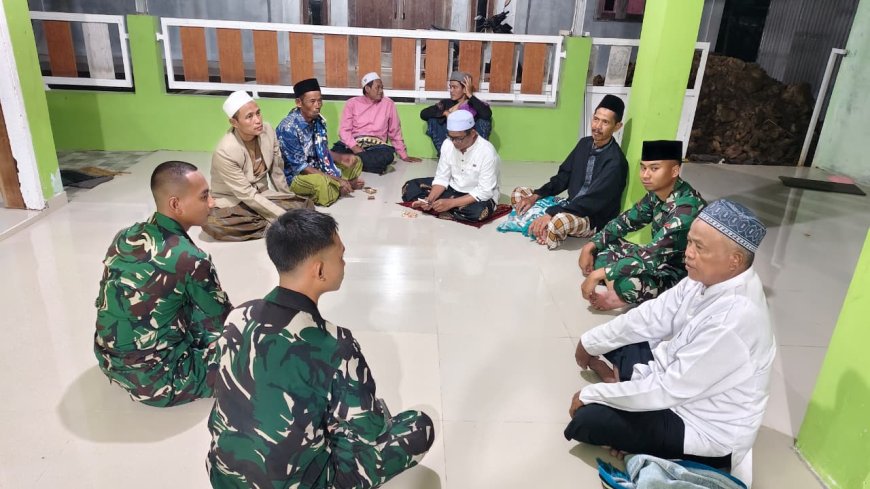 Apresiasi Tokoh Agama Cikuya Untuk Satgas TMMD Kodim 0713/Brebes