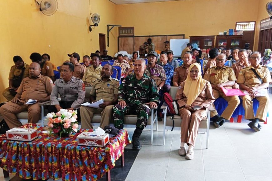 Danposramil Semangga Hadiri Musrenbang Distrik, Wujud Sinergi Membangun Merauke Dari Kampung