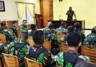 Dandim Jayapura Beri Arahan Prajurit: Jaga Kehormatan dan Nama Baik Satuan