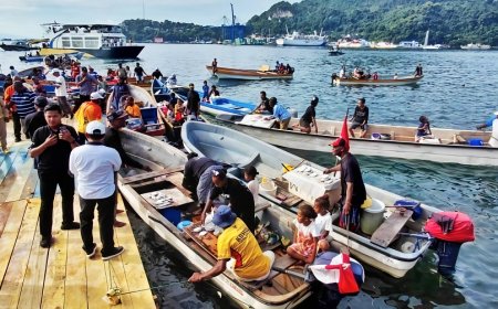 Pasar Terapung Pertama di Jayapura, Dandim 1701/Jayapura Apresiasi Budaya Lokal