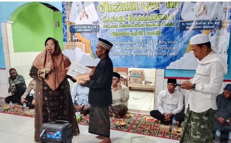 Danramil Ulilin Hadiri Safari Ramadhan di Kampung Kafyamke, Pererat Kebersamaan Dengan Masyarakat