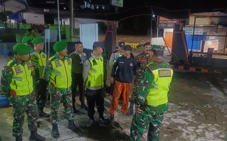 Patroli Gabungan TNI–Polri dan Ormas di Bojong, Jaga Kondusifitas Ramadhan
