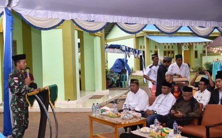 Dandim 1707/Merauke: Safari Ramadhan Perkuat Ukhuwah dan Mendorong Pembangunan Demi Kesejahteraan Masyarakat