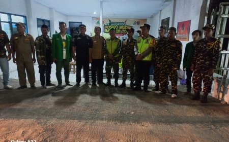 Patroli Gabungan Kodim 0712/Tegal di Warureja Jaga Keamanan Jelang Lebaran