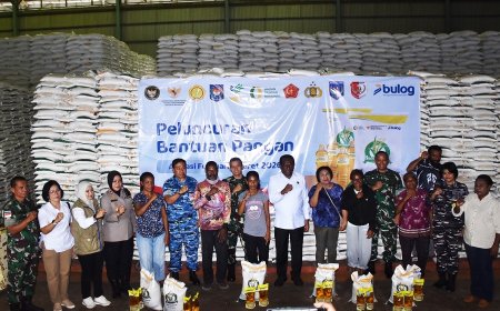 Peluncuran Bantuan Pangan di Merauke, Perkuat Ketahanan Pangan dan Ringankan Beban Masyarakat