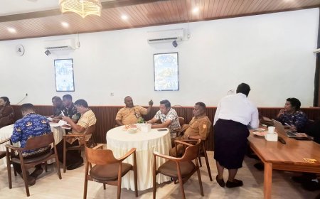 Dandim 1701/Jayapura Hadiri Rakor Inflasi Bareng Wali Kota, Siap Kawal Stabilitas Harga