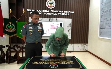 Pangdam XXIV/MT: Peresmian dan Renovasi Fasilitas Kodam Wujud Dukungan Tugas dan Kesejahteraan Prajurit