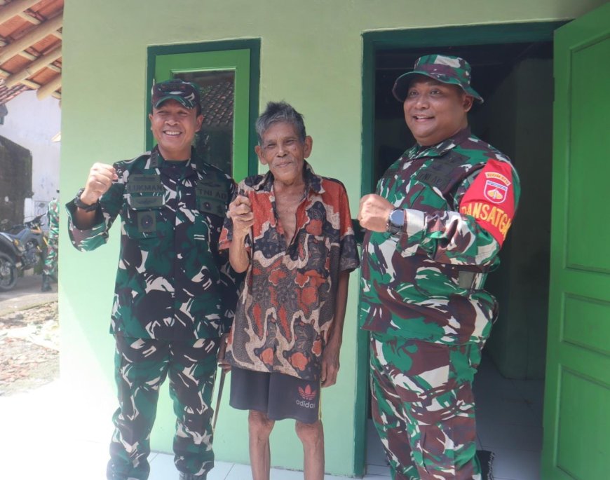 Danrem 071/WK Tinjau Hasil Pembangunan RTLH