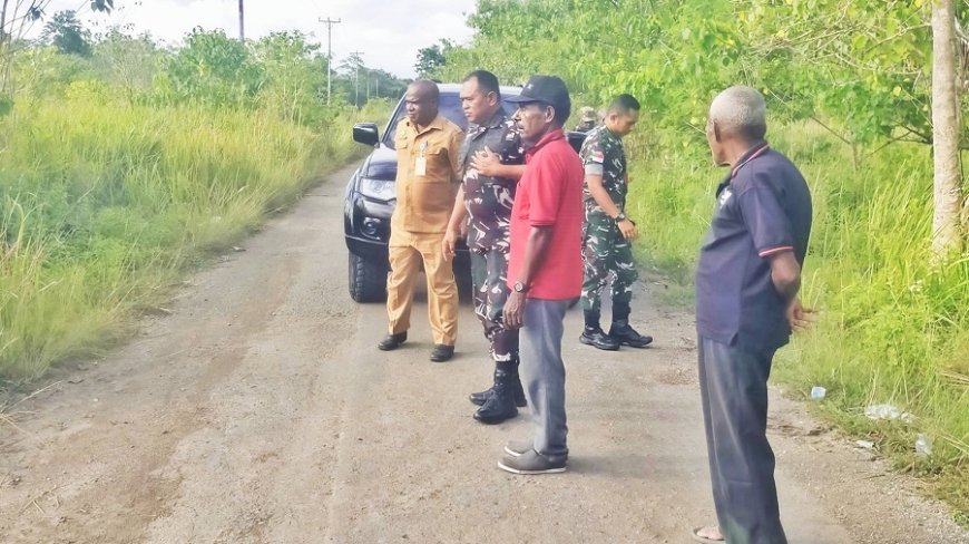 Dandim Jayapura Temui Ondoafi, Pastikan Lahan 10 Hektare untuk TNI Tak Bermasalah