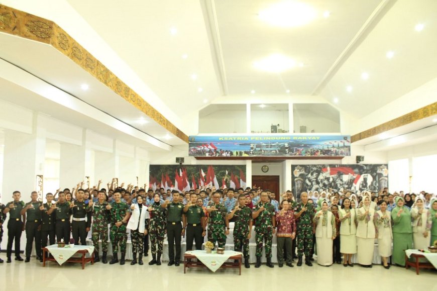 Yonif TP 810 Mengirimkan Delegasi Perwira Pada Kegiatan Edukasi Karakter Putra Putri Papua di Kodam XVII/Cenderawasih