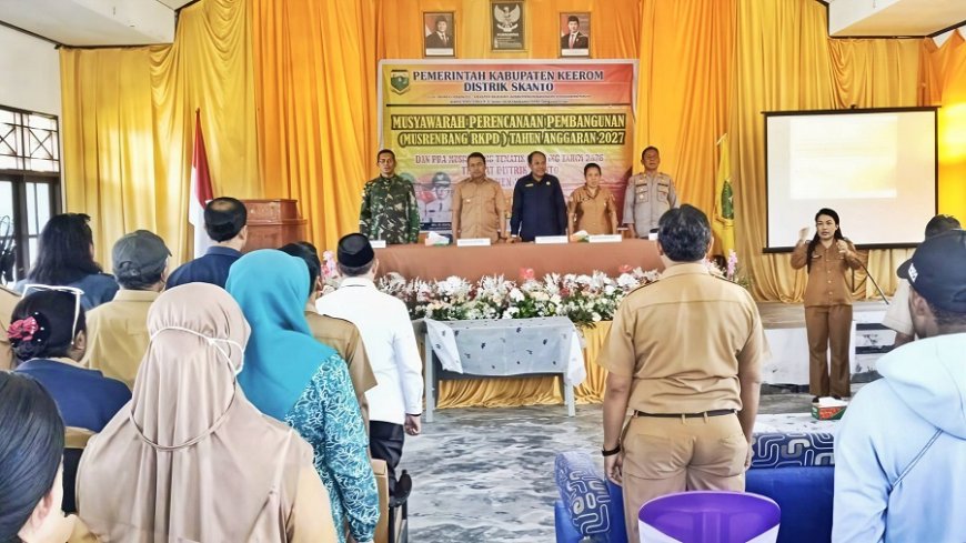 Musrenbang Jadi Forum Strategis, Plh Danramil Dorong Pembangunan Inklusif dan Berkelanjutan