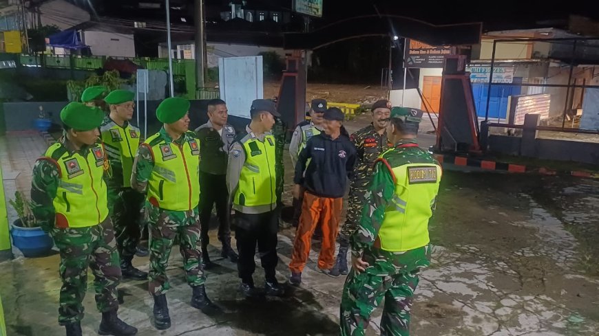 Patroli Gabungan TNI–Polri dan Ormas di Bojong, Jaga Kondusifitas Ramadhan