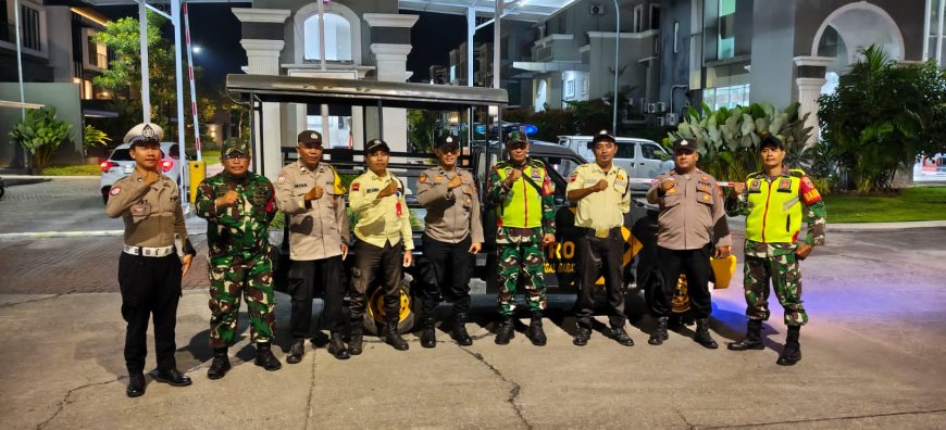 Kodim 0712/Tegal Gelar Patroli Gabungan Jaga Kondusifitas Ramadhan di Tegal Barat
