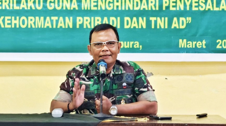 Jaga Kehormatan TNI: Topik Utama Penyuluhan Hukum di Kodim Jayapura