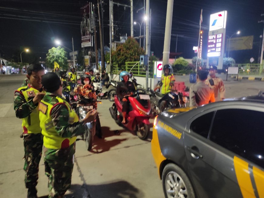 Patroli Gabungan Kodim 0712/Tegal Jaga Kondusivitas Ramadhan di Wilayah Margadana