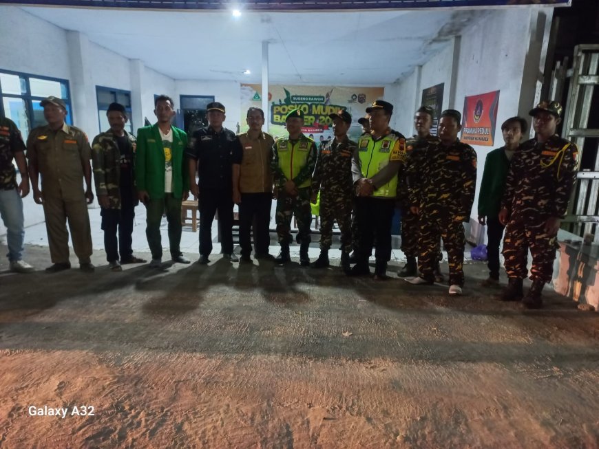 Patroli Gabungan Kodim 0712/Tegal di Warureja Jaga Keamanan Jelang Lebaran