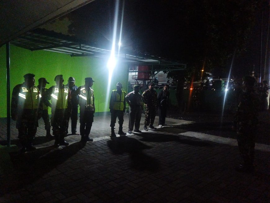 Patroli Gabungan Jaga Kondusivitas Wilayah di Bulan Ramadhan