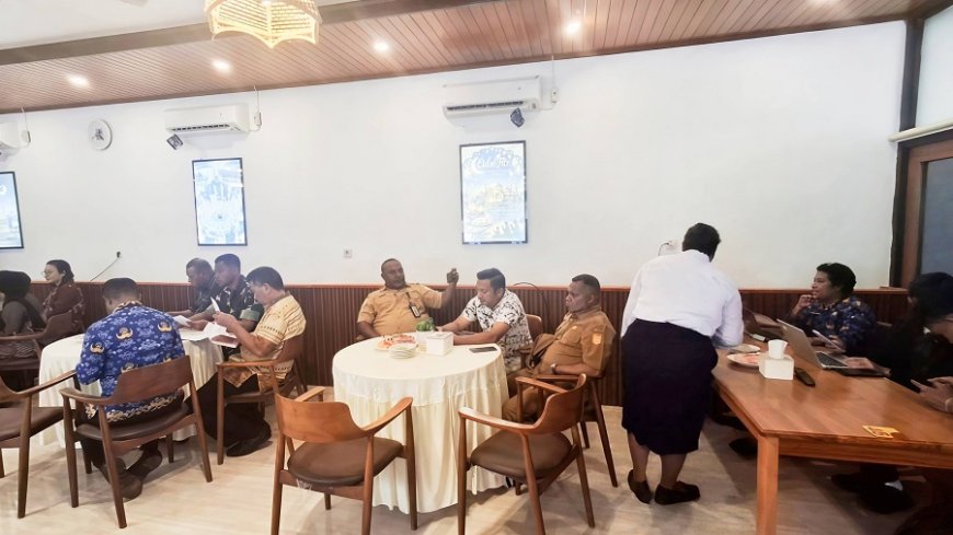 Dandim 1701/Jayapura Hadiri Rakor Inflasi Bareng Wali Kota, Siap Kawal Stabilitas Harga