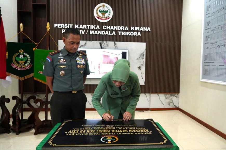 Pangdam XXIV/MT: Peresmian dan Renovasi Fasilitas Kodam Wujud Dukungan Tugas dan Kesejahteraan Prajurit