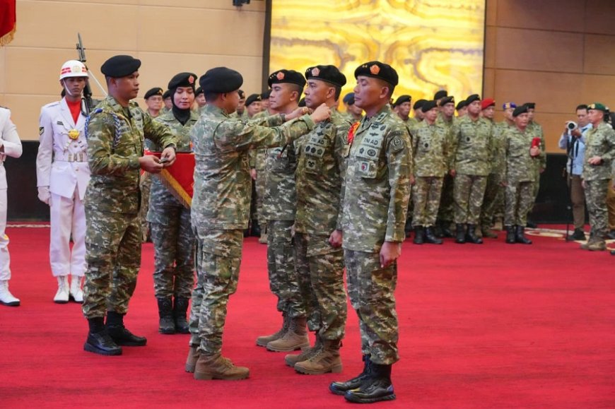 Mayjen TNI Lucky Avianto Resmi Dilantik Menjadi Pangkogabwilhan III