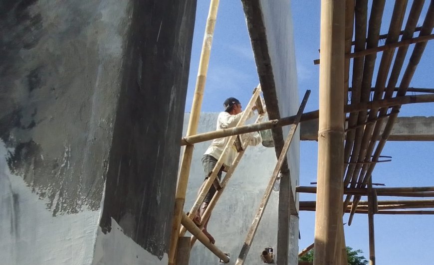 Progres Pembangunan Koperasi Desa Merah Putih di Desa Wringinjenggot Terus Dikebut