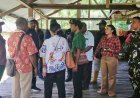 Banjir di Kemtuk Gresi, Babinsa Dampingi Bupati Jayapura Tinjau Warga Terdampak