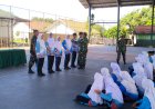 Kodim 0712/Tegal Berikan Latihan Dasar Kepemimpinan Kepada Siswa SMP N 15 Tegal
