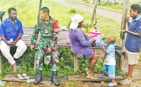 Serka Rahim Ajak Warga Kaureh Jaga Kamtibmas dan Kebersihan Lingkungan
