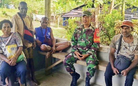 Lahan Tidur di Kemtuk Gresi, Babinsa: Ini Potensi Ekonomi untuk Kesejahteraan Keluarga