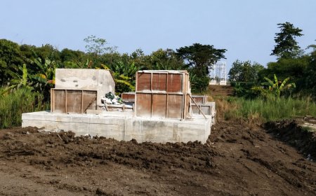 Pembangunan Jembatan Gantung Garuda Terus Berlanjut, Menunggu Penguatan Pondasi