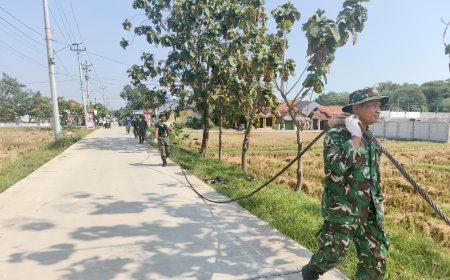 Progres Pembangunan Jembatan Gantung Garuda Kaliwuri Masuki Tahap Pemasangan Seling Baja