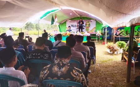 Hangatnya Silaturahmi di Ulilin, Danramil Hadiri Pengajian dan Halal Bihalal Bersama Warga