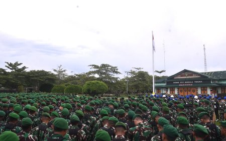 Pangdam XXIV/Mandala Trikora Ingatkan Prajurit Hindari Pelanggaran dan Waspada Situasi