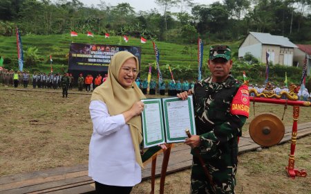 Kodim 0704 Banjarnegara Resmi Buka TMMD Sengkuyung Tahap II 2026 